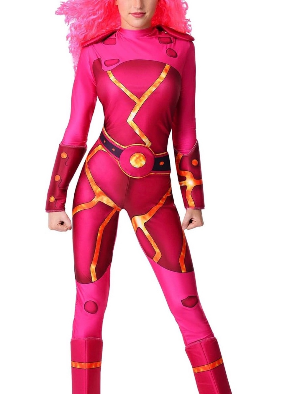 Lava girl costume